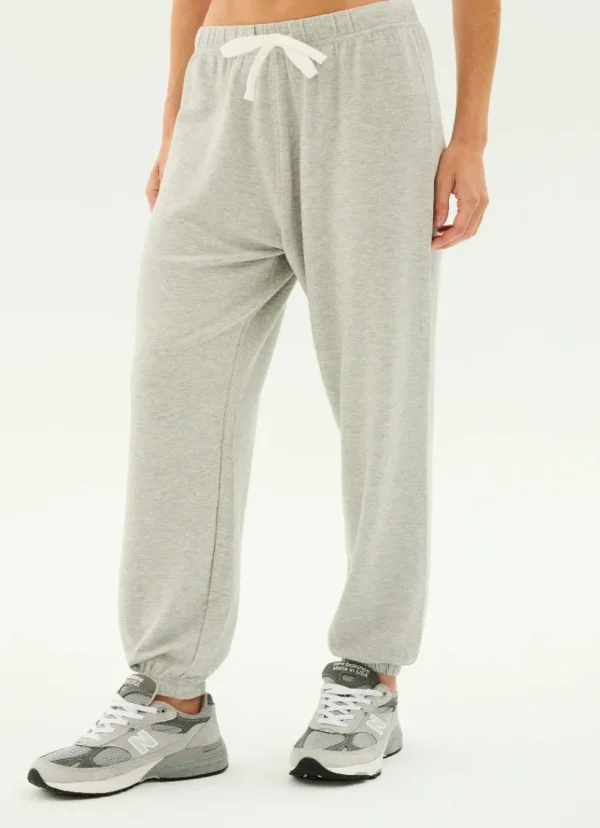 Discount Splits59 Andie Oversized Fleece Sweatpant Heather Grey