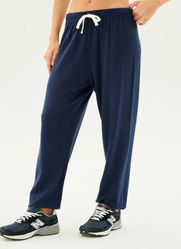 Sale Splits59 Andie Oversized Fleece Sweatpant Indigo