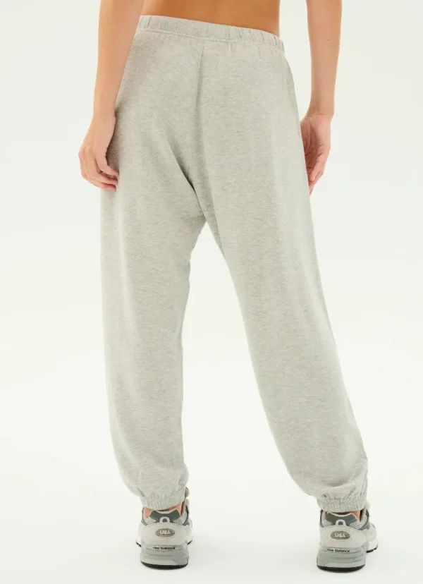 Discount Splits59 Andie Oversized Fleece Sweatpant Heather Grey
