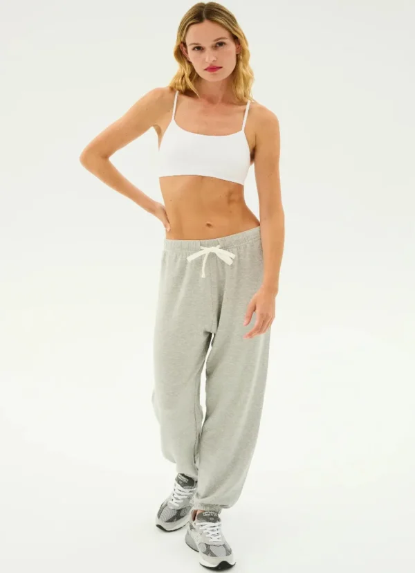 Discount Splits59 Andie Oversized Fleece Sweatpant Heather Grey