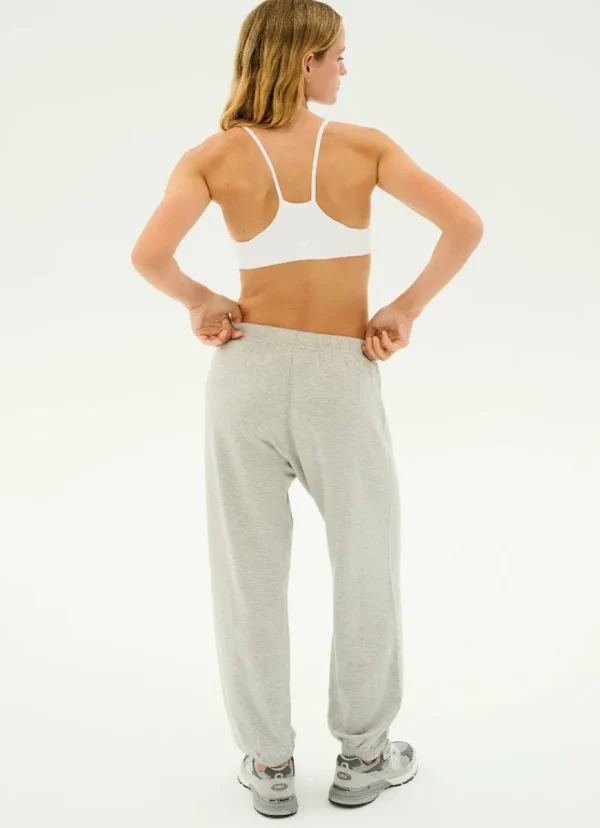 Discount Splits59 Andie Oversized Fleece Sweatpant Heather Grey