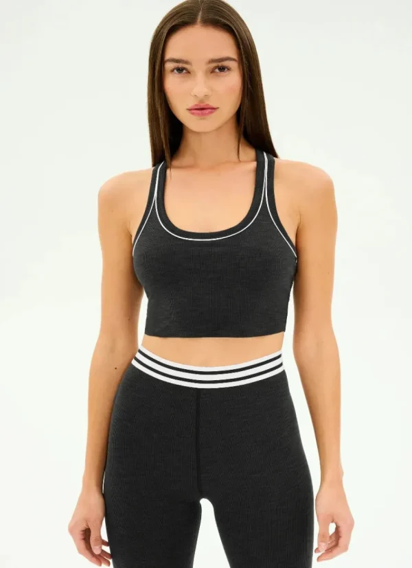 Clearance Splits59 Bailey Active Rib Bralette Heather/Graphite