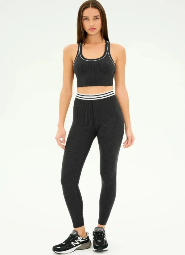 Clearance Splits59 Bailey Active Rib Bralette Heather/Graphite