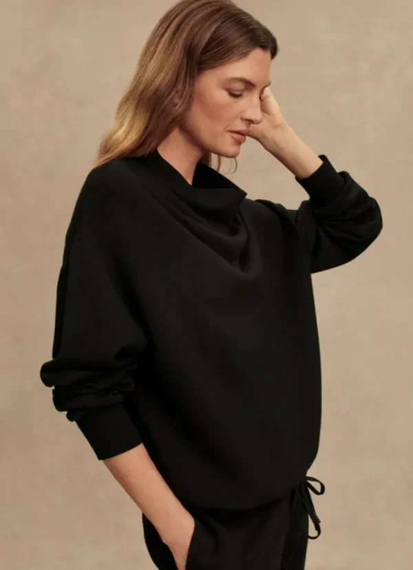 Discount Varley Betsy Sweat Black