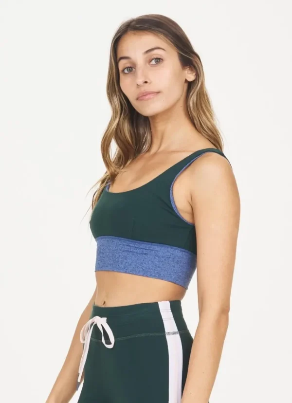 Discount The Upside Bhoomi Daisy Bra British Green