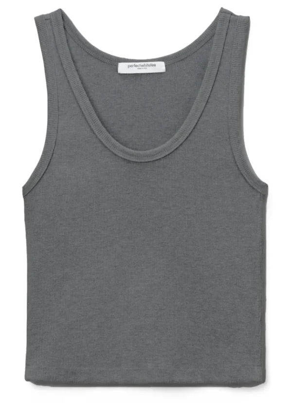 Online perfectwhitetee Blondie Tank Grey Heather