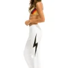 Outlet Aviator Nation Bolt Women’s Sweatpants White
