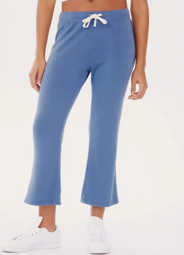 Outlet Splits59 Brooks Fleece Cropped Flare Steel Blue