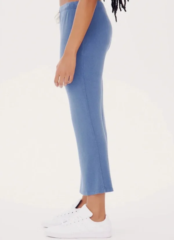 Outlet Splits59 Brooks Fleece Cropped Flare Steel Blue
