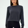 Online Splits59 Brooks Fleece Long Sleeve Sweatshirt Graphite