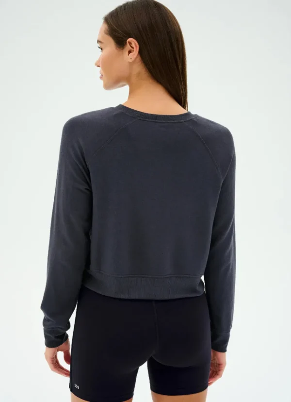 Online Splits59 Brooks Fleece Long Sleeve Sweatshirt Graphite