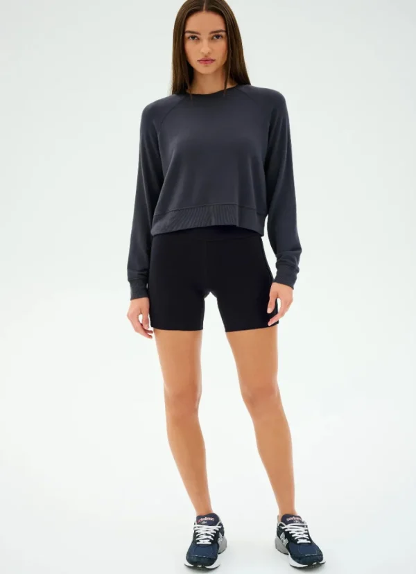 Online Splits59 Brooks Fleece Long Sleeve Sweatshirt Graphite