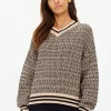 Best The Upside Castilla Millie Knit Sweater Pebble