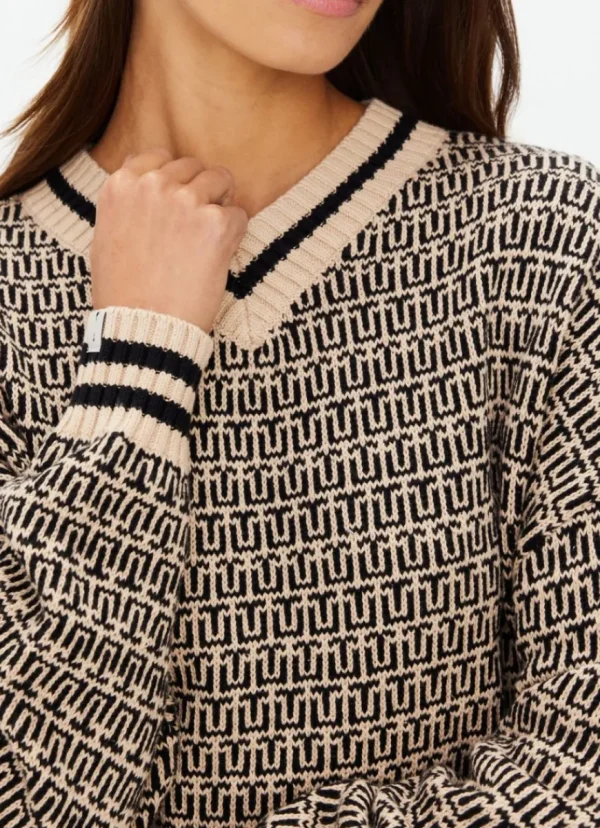 Best The Upside Castilla Millie Knit Sweater Pebble