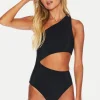 Outlet BEACH RIOT Celine One Piece Black
