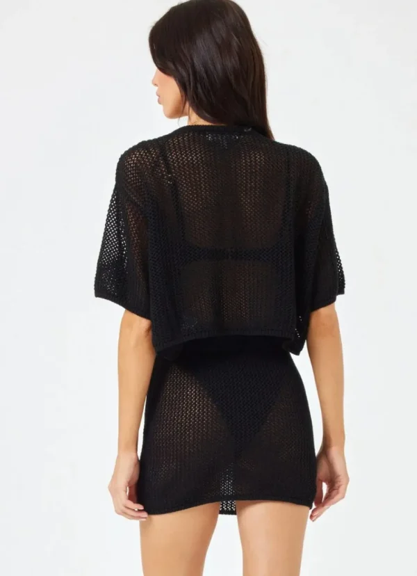 Sale LSPACE Coast Is Clear Skirt Black