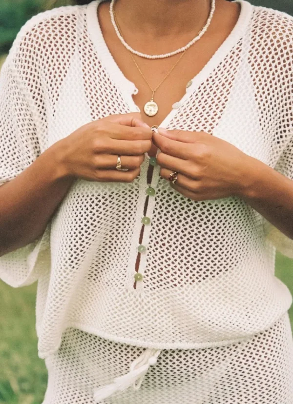 Sale LSPACE Coast Is Clear Top Cream