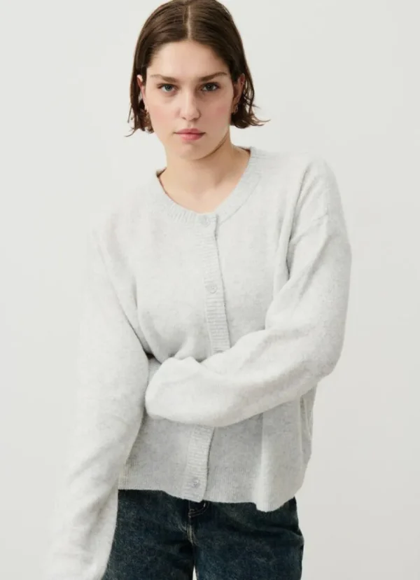 New American Vintage Damsville Cardigan Gris Chine