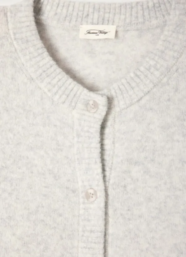 New American Vintage Damsville Cardigan Gris Chine