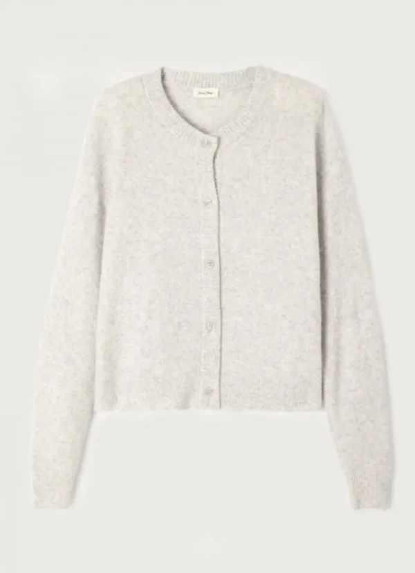 New American Vintage Damsville Cardigan Gris Chine