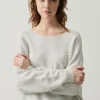 Clearance American Vintage Damsville Pullover Gris Chine