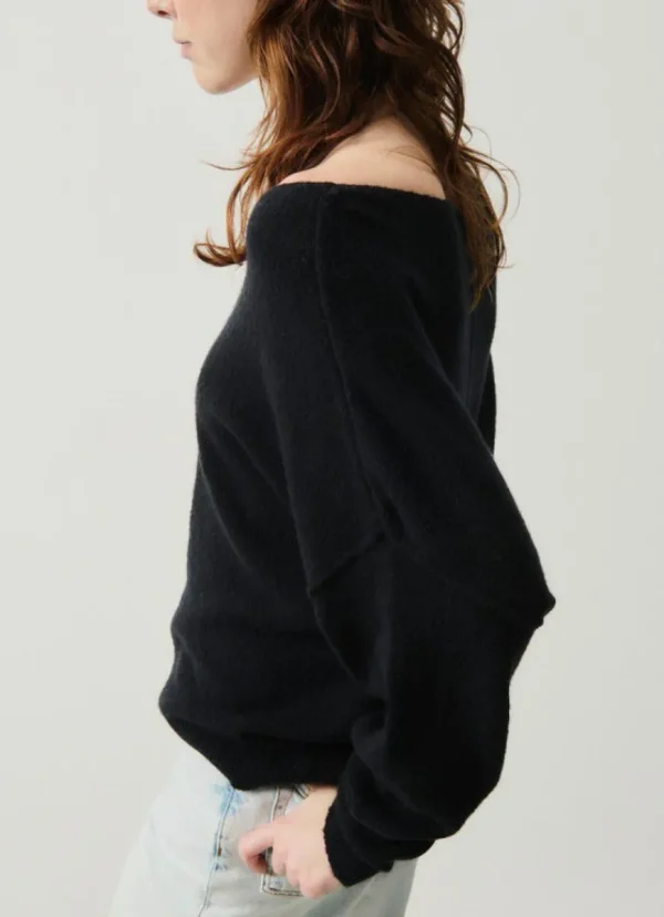 Clearance American Vintage Damsville Pullover Noir