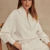 New Varley Davidson Sweat Ivory Marl