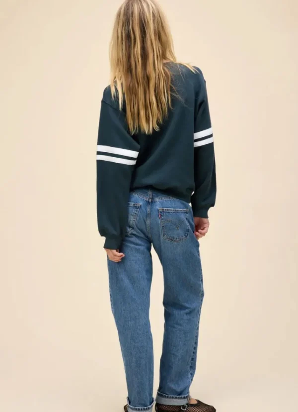 Hot DAYDREAMER Disco Ball Varsity Sweatshirt Vintage Black