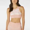 Discount L'URV Drift Away Crop Light Pink