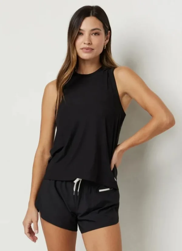 Clearance vuori Energy Top Long Black