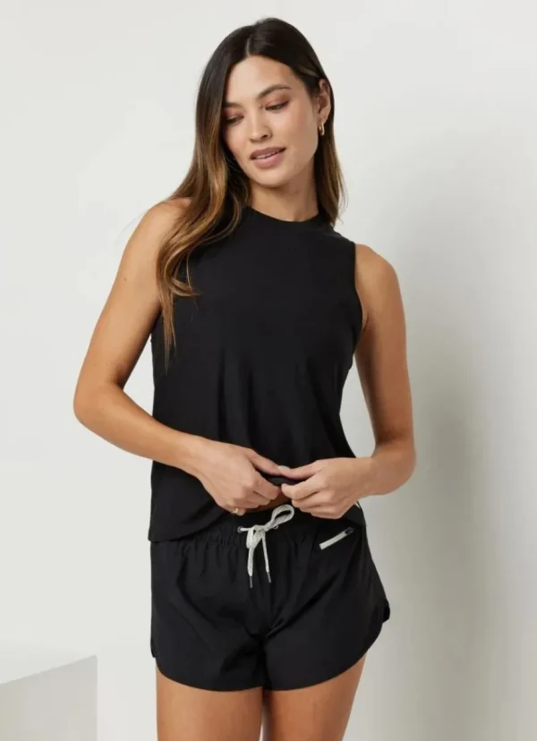 Clearance vuori Energy Top Long Black