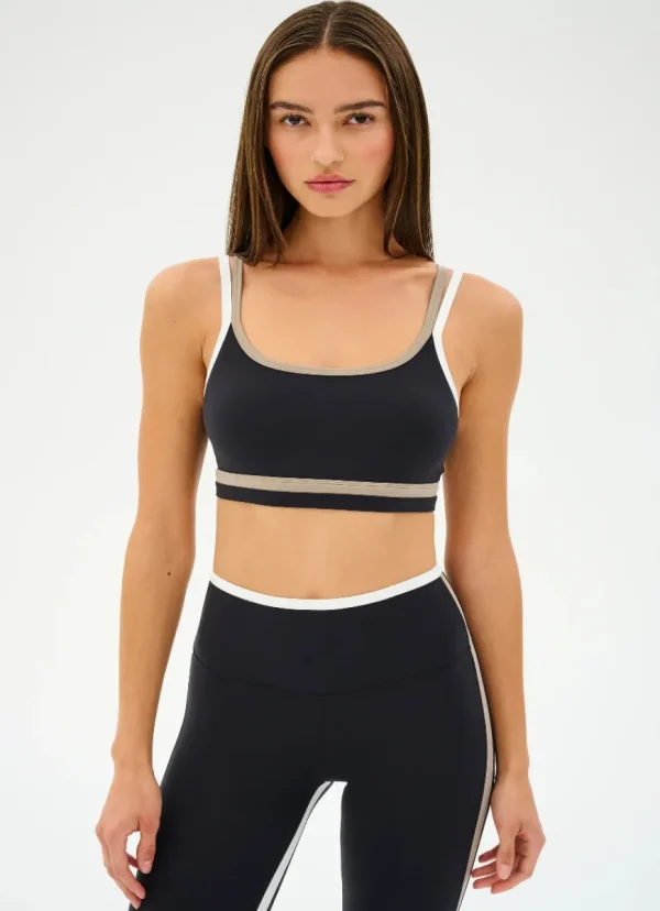 Discount Splits59 Eva Rigor Double Strap Bra Black/Latte