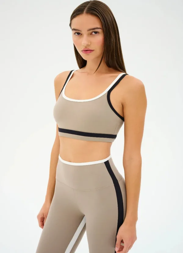 Discount Splits59 Eva Rigor Double Strap Bra Latte/Black