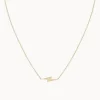 Sale bluboho Everyday Little Lightning Bolt Necklace
