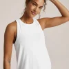Best Beyond Yoga Featherweight Rebalance Tank Cloud White