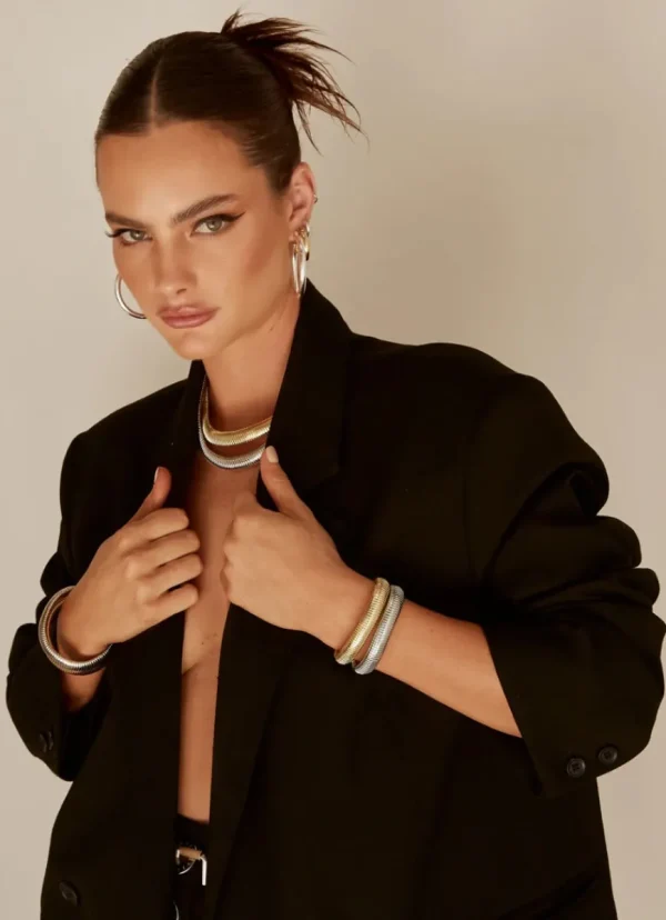 Clearance Luv AJ Flex Snake Chain Bracelet