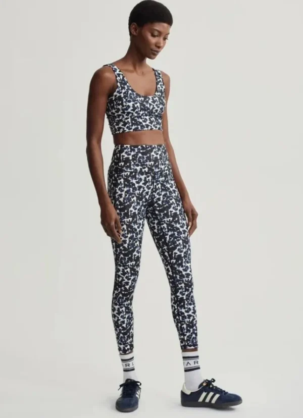Clearance Varley Form High Pocket Legging 25” Ink Black Floral