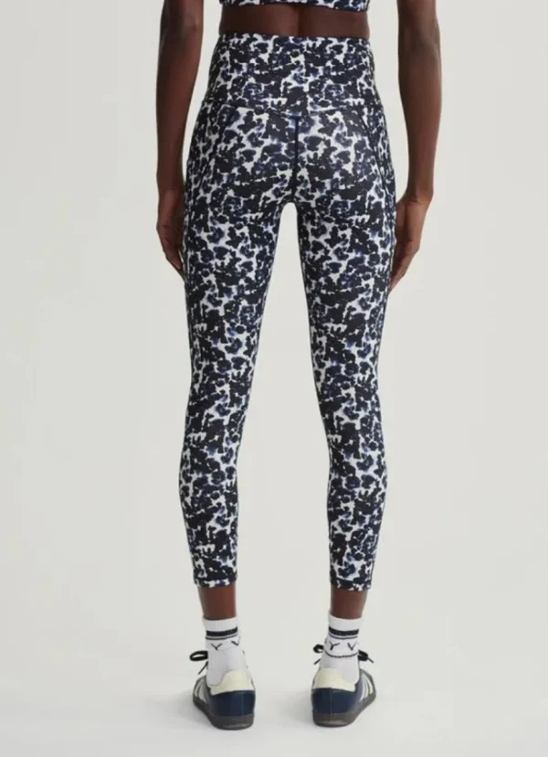 Clearance Varley Form High Pocket Legging 25” Ink Black Floral