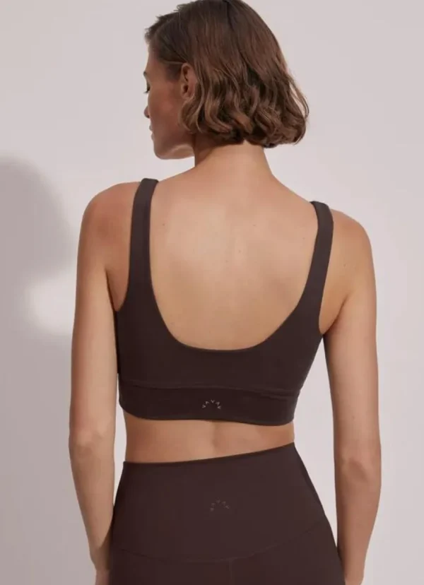 Outlet Varley FreeSoft Cori Bra Coffee Bean