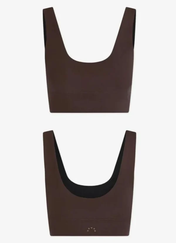 Outlet Varley FreeSoft Cori Bra Coffee Bean