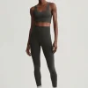 New Varley FreeSoft High Rise Legging 25” Dark Green Resin