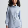 Online Varley Freya Sweat Mid Blue Marl