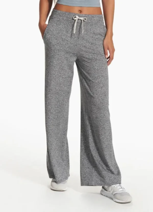 Fashion vuori Halo Essential Wideleg Grey Heather
