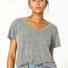 Best perfectwhitetee Hendrix V Neck Grey Heather