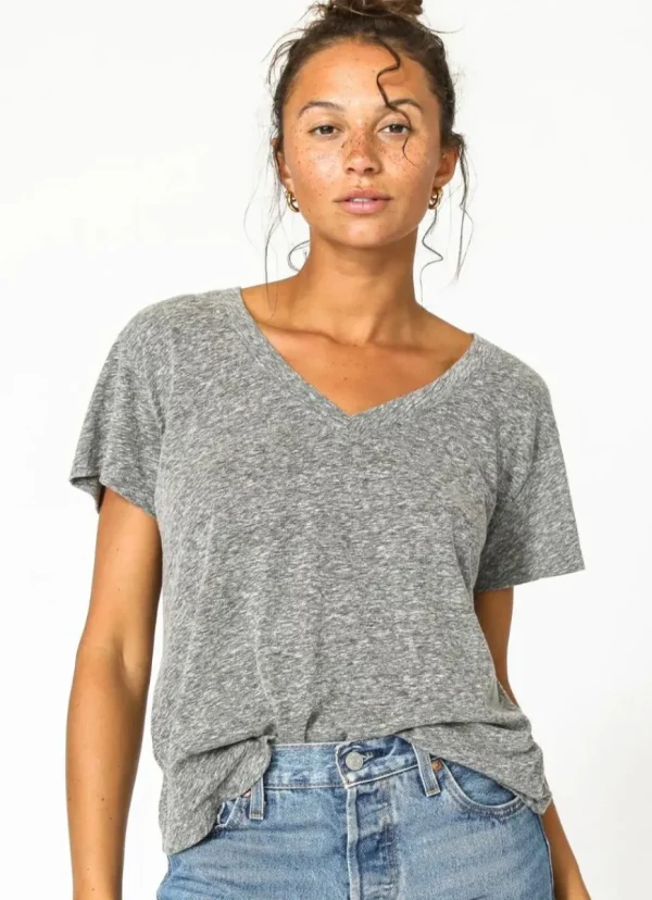 Best perfectwhitetee Hendrix V Neck Grey Heather