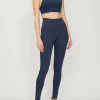 Discount Girlfriend Collective High Rise Compressive Legging 28.5" Inseam / Full Length Midnight