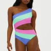 Best BEACH RIOT Joyce One Piece High Tide Colorblock