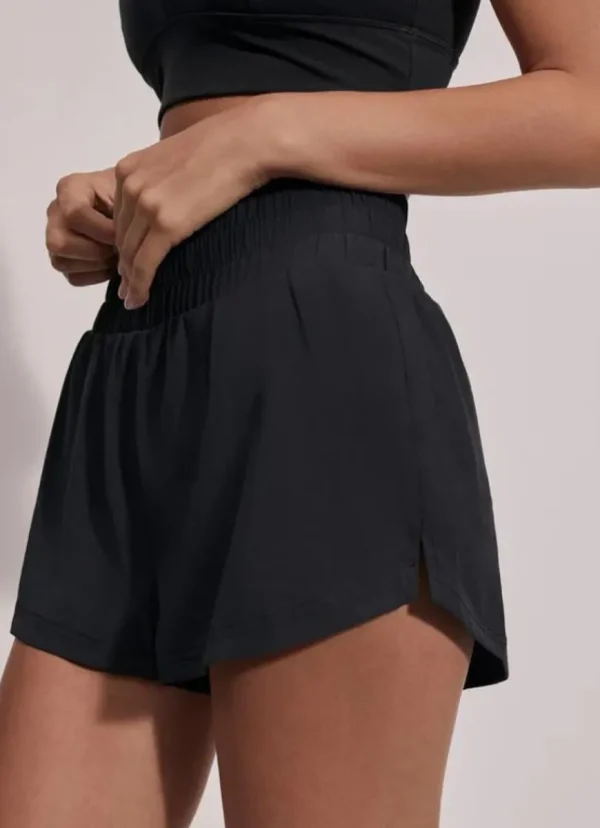 Fashion Varley Kallin Running Short 1.5" Black