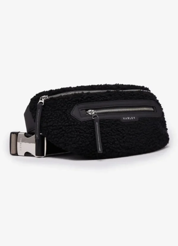 Fashion Varley Kansa Sherpa Belt Bag Black