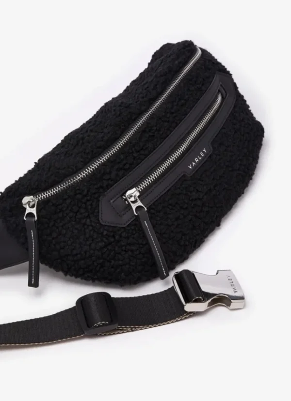 Fashion Varley Kansa Sherpa Belt Bag Black